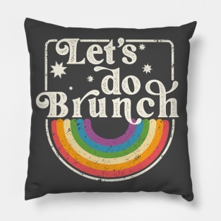 Let's do Brunch Pillow