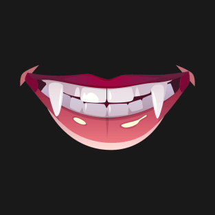 Halloween, Mouth Design T-Shirt