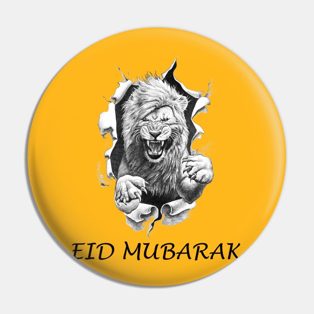 Lion \ Eid mubarak Pin by MIXOshop