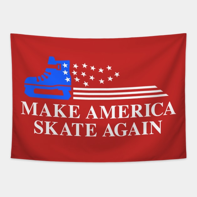 Make America Skate Again Tapestry by DDGraphits