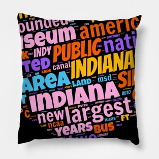 I love Indianapolis Pillow