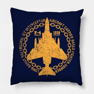 F-4 Phantom II Military Jet Intercept Fighter Bomber Aircraft Pillow