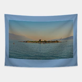 San Marino Island in Novi Vinodolski, Croatia Tapestry