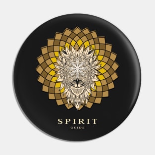 Lion Spirit Guide Pin