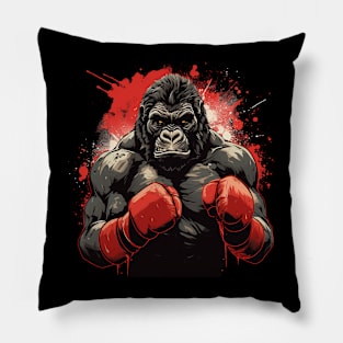 boxer gorilla Pillow