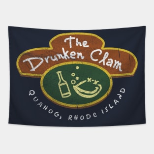 The Drunken Clam Worn Out Tapestry