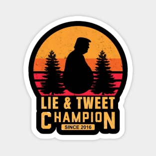 Hide and Seek Lie and Tweet World Champion Magnet