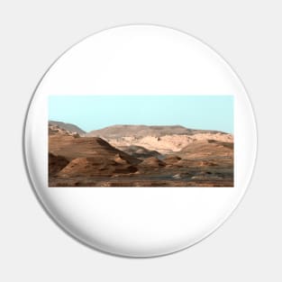 Mount Sharp, Mars, Curiosity image (C029/2997) Pin