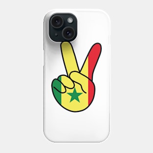 Senegal Flag V Sign Phone Case