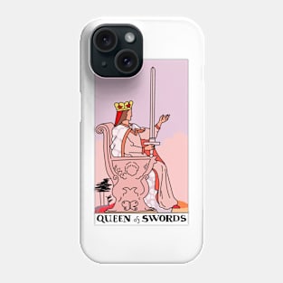 Queen of Swords Phone Case