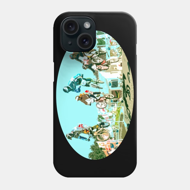 bmx Phone Case by rickylabellevie