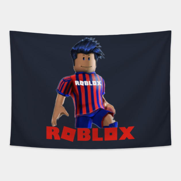 Roblox Football Roblox Tapestry Teepublic - t shirt barcelona roblox