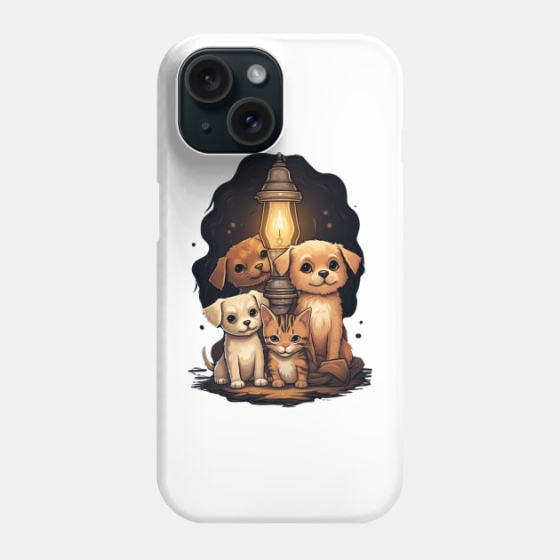 Light The Lamp Phone Case by FehuMarcinArt