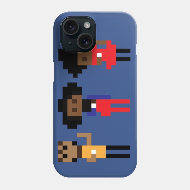 Black Nerds Phone Case by gpam