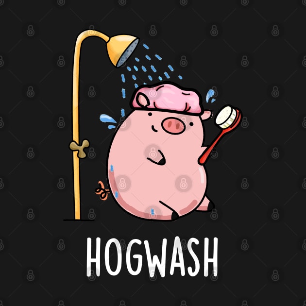 Hogwash Cute Pig Pun by punnybone