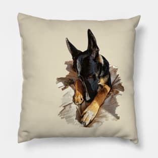 DELTA the Malinois Pillow