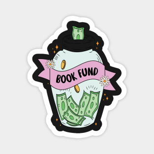 Book Fund sticker bookish sticker kindle stickers books lover gifts books sticker smut stickers Magnet