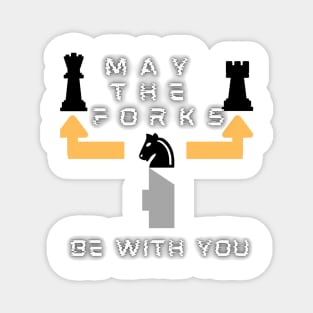 May the forks be with you Chess Magnet