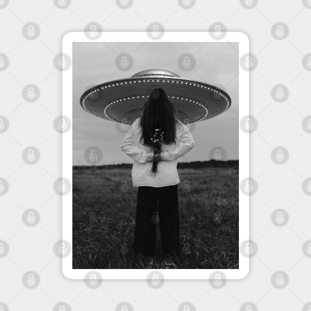 Flowers for Aliens #2 Magnet by Megadorim