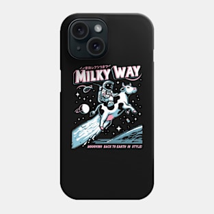 Milky Way, Moooving back to earth in style! Phone Case