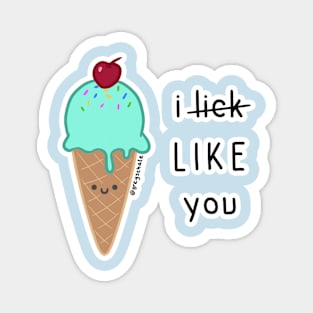 Ice Cream Likes You Magnet