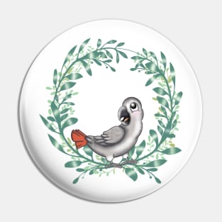 African grey parrot Pin