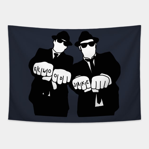 The Blues Brothers Tapestry by minimalistuff