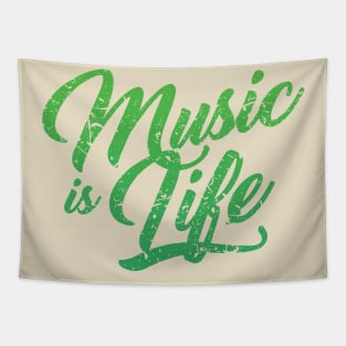 Music is Life Tapestry