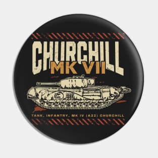 CHURCHILL MK VII | WW2 Tank Pin