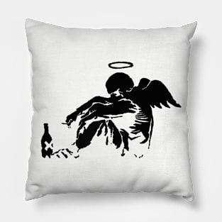 Angel Wings Graffiti Pillow