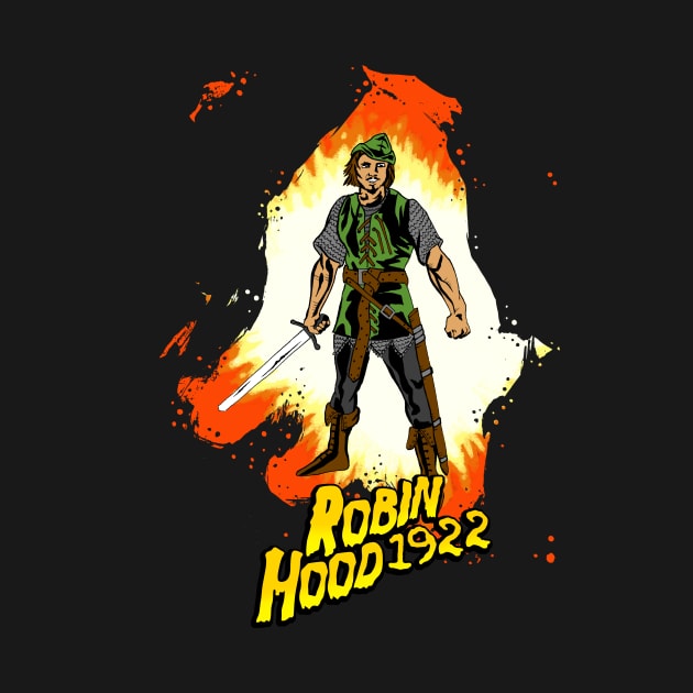 Robin Hood 1922 by SkipBroTees