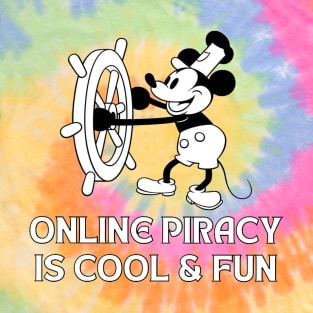 Online Piracy Mickey T-Shirt