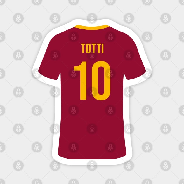 Totti Jersey Magnet by slawisa