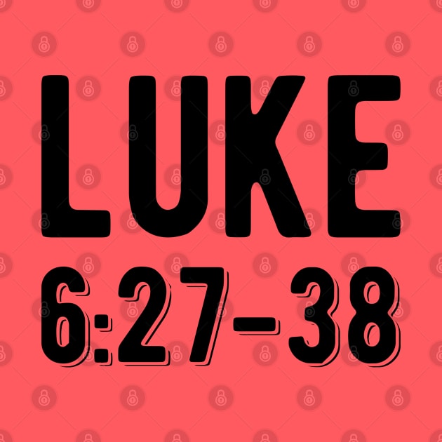 LUKE 6:27-38 by TheBlackCatprints