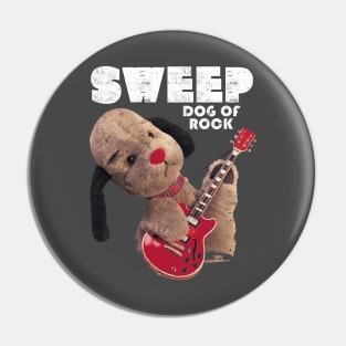 Sooty Dog Of Rock Sweep Pin