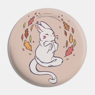 Ghost Bunny Pin