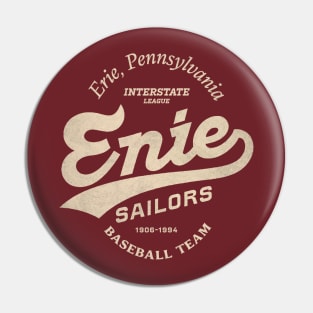 Defunct The Erie Sailors Baseball Team 1906 Pin