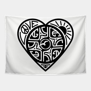 GAYLA Heart Light Tapestry