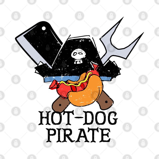 Hot Dog Pirate by Andreeastore  