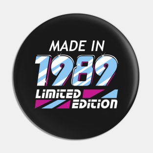 Made in 1989 All Original Parts Pin