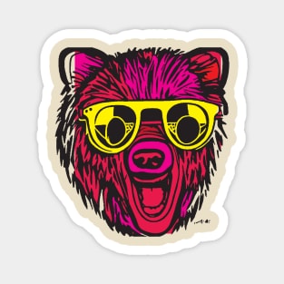 Bear with Sunglasses Magnet