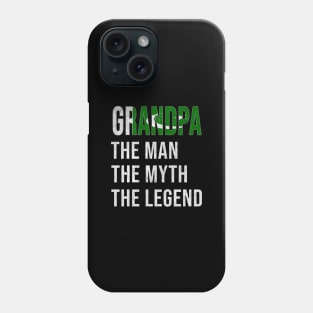 Grand Father Pakistani Grandpa The Man The Myth The Legend - Gift for Pakistani Dad With Roots From  Pakistan Phone Case