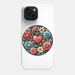 Floraison d'amour. Phone Case