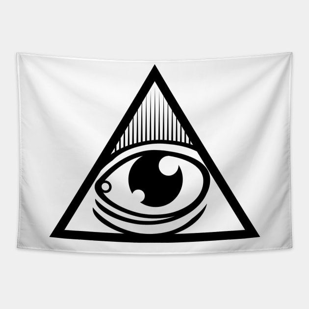 All Seeing Eye Tapestry by TheMysteriousCaravan