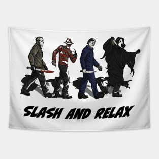 Fasbytes Horror Slash and relax Tapestry