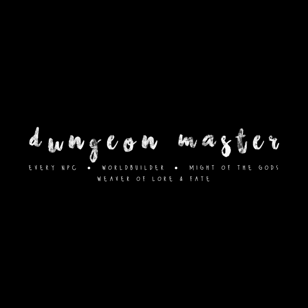 Dungeon Master Weaver of Lore & Fate Dungeons and Dragons | Dungeon Master | Dungeon Master | DnD Gifts | RPG Gifts by DiceGoblins