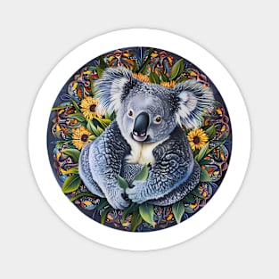 Mandala - Koala Magnet