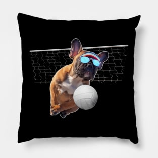 French Bulldog Volleyball Pillow