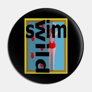 Wild Swim Pin