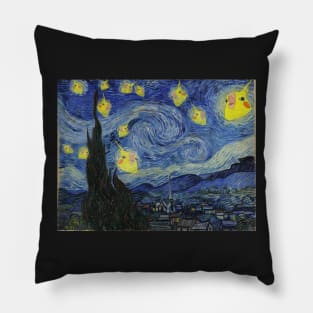 Cockatiel Starry Night Pillow